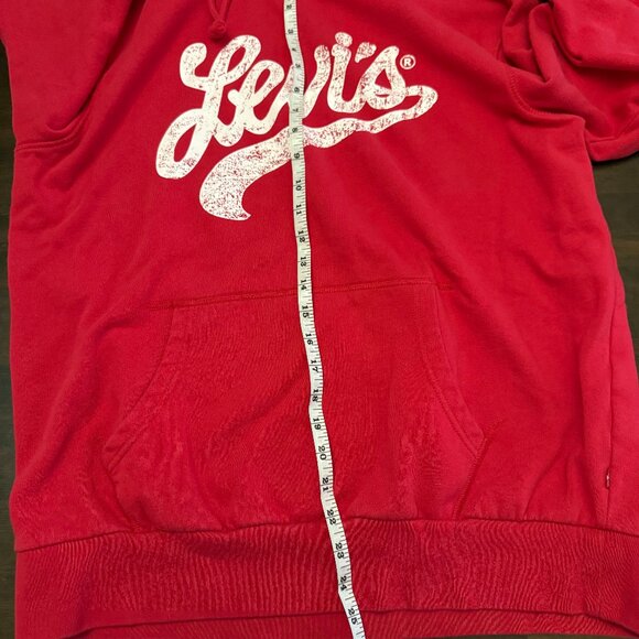 Red Levi’s Hoodie XL - Picture 4 of 5